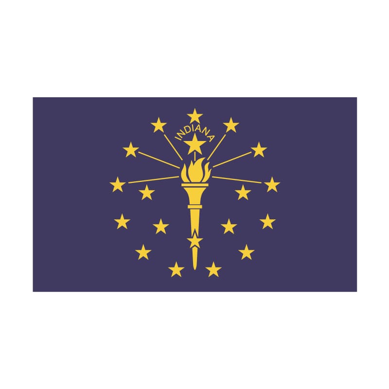 Indiana Flag