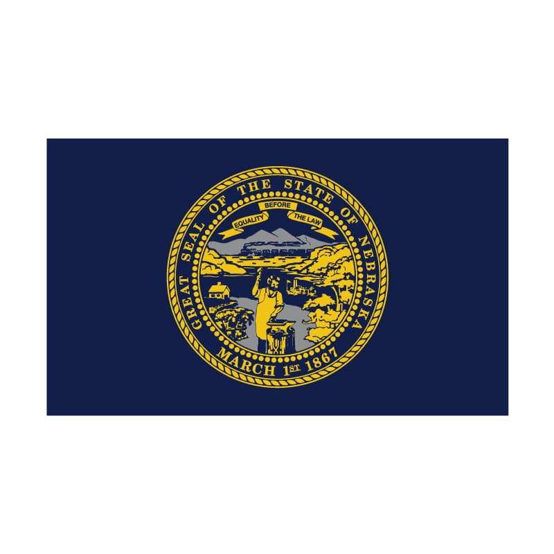 Nebraska Flag