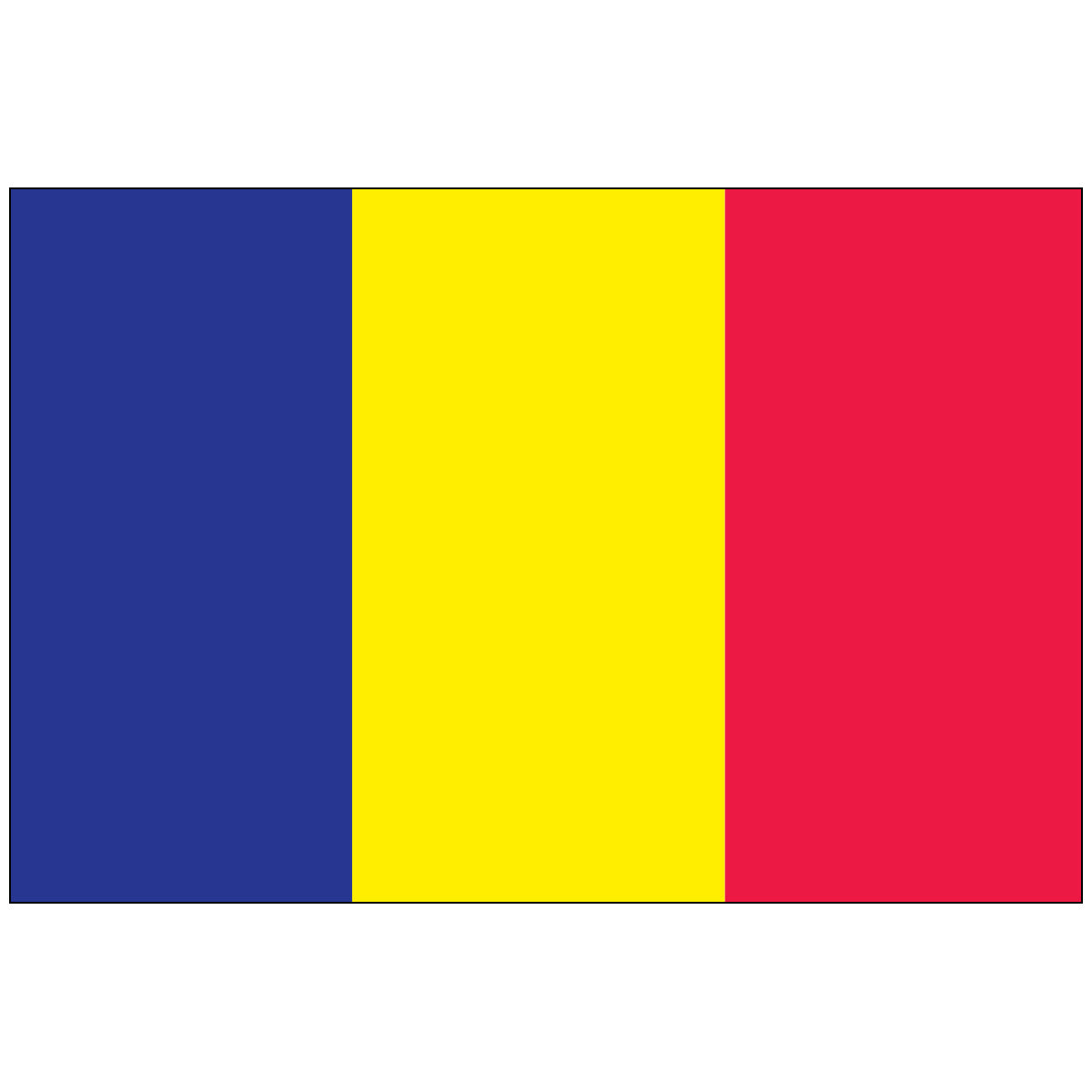 Andorra (No Seal) Flag