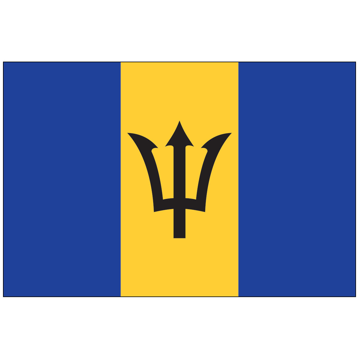 Barbados Flag