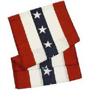 5-Stripe Bunting w/Stars (Per Yard)