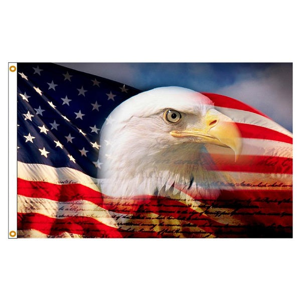 Proud Eagle Flag