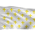 3' x 5' Fleur-De-Lis White-23 Flag - Nylon