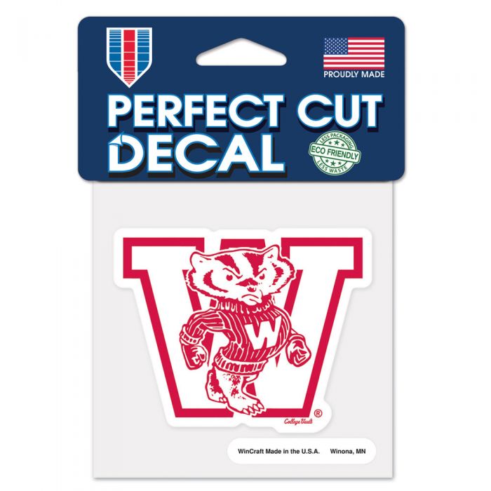 Bucky Badger w/ "W"