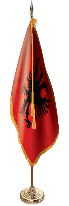 Albania Flag (Indoor)