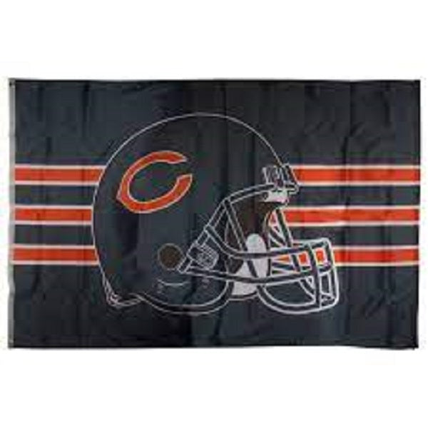 Chicago Bears Helmet Flag (Navy)