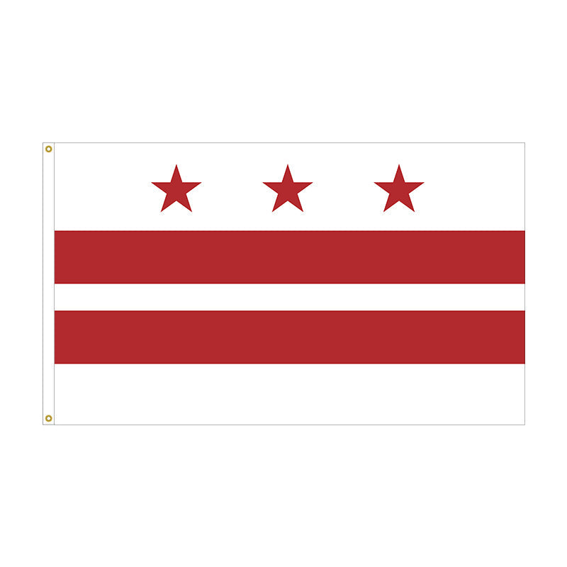 8' x 12' District of Columbia Flag - Nylon