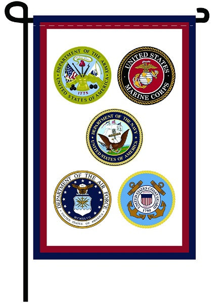 Armed Forces Garden Flag (5)