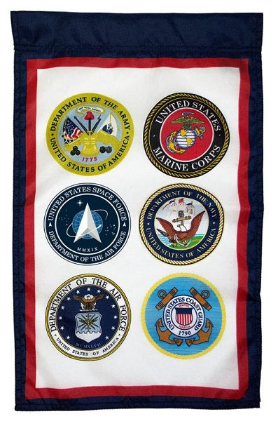 Armed Forces Garden Flag (6)
