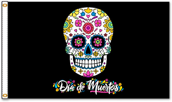 Dia de Muertos Flag