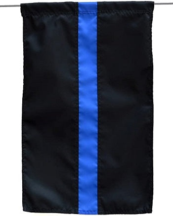 Thin Blue Line Garden Flag
