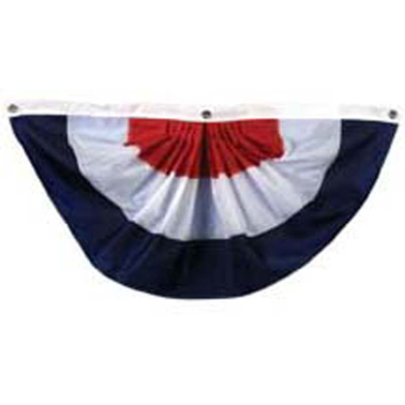 R/W/B Pleat Fan