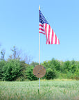Memorial Markers - Korean Yalu River
