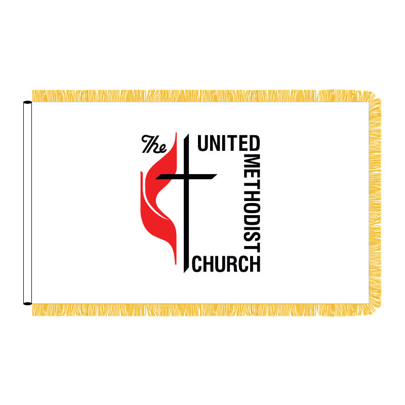 4' x 6' United Methodist Flag - Nylon