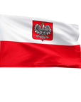4' x 6' Poland With Eagle - Nylon