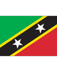 4' x 6' St. Kitts and Nevis - Nylon