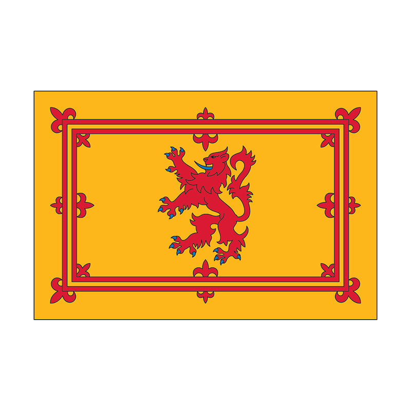 3' x 5' Scotland With Lion - Nylon
