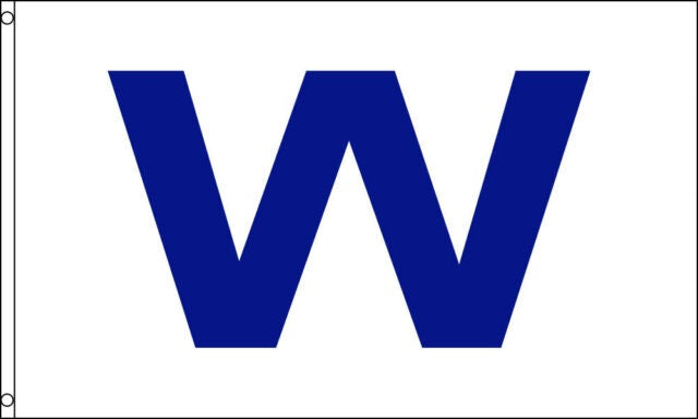 Chicago Cubs "W" Flag