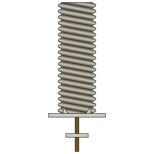 25' Nautical Flagpole w/ Yardarm