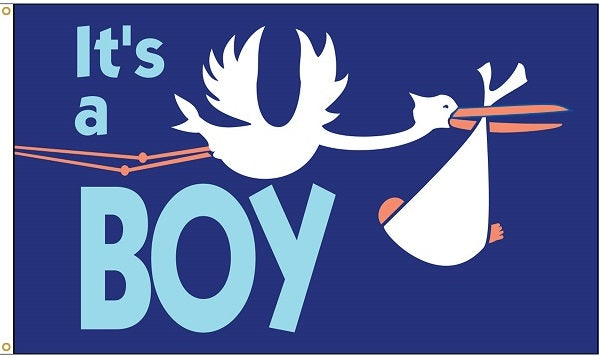 It's a Boy Flag