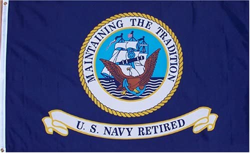 Navy Retired Flag