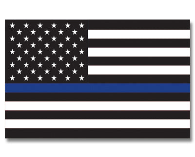 Thin Blue Line USA Flag