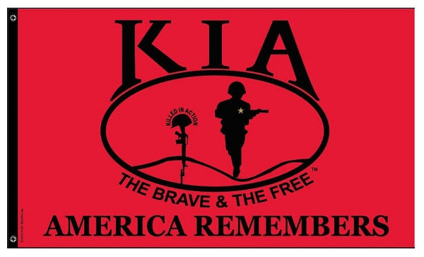 Killed in Action Flag