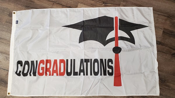 Con'grad'ulations Flag