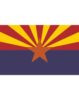 3' x 5' Arizona Flag - Nylon