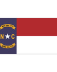 3' x 5' North Carolina Flag - Nylon