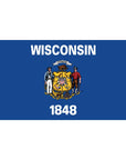 6' x 10' Wisconsin Flag - Nylon