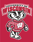 Badgers Mascot Banner Flag