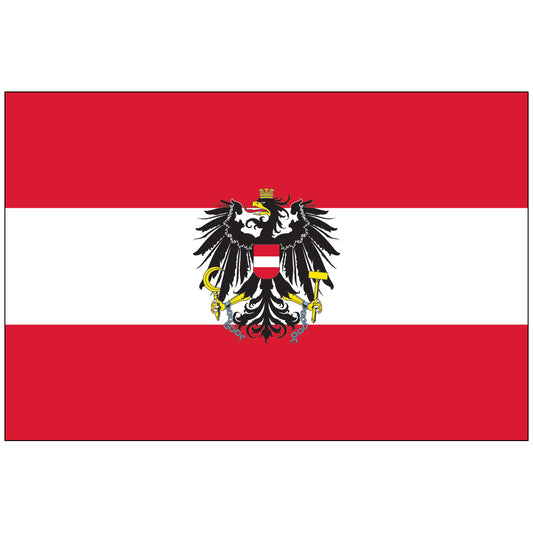 Austria Flag (w/ Eagle)