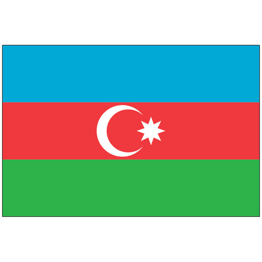 Azerbaijan Flag