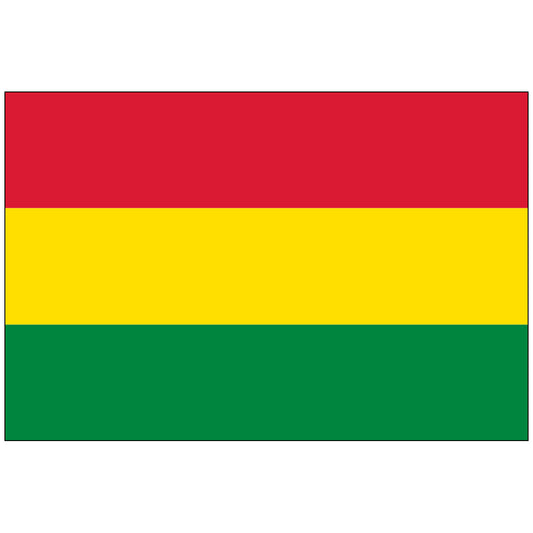 Bolivia Flag (No Seal)