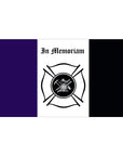 Fireman Mourning Flag