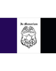 Police Mourning Flag - Nylon