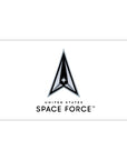 3' x 5' Space Force Flag - White - Nylon