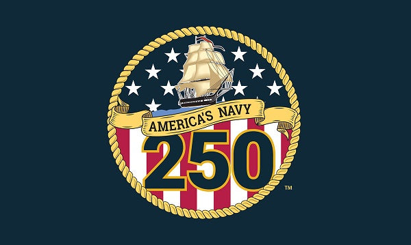 Navy 250th Flag