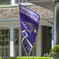 UW-Whitewater Warhawks Vertical Flag