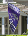 UW-Whitewater Warhawks Vertical Flag