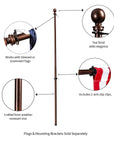 Extendable House Mount Flagpole