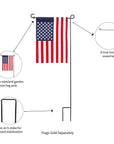 Garden Flag Stand