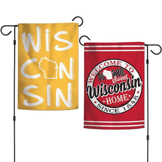 State of Wisconsin Garden Flag