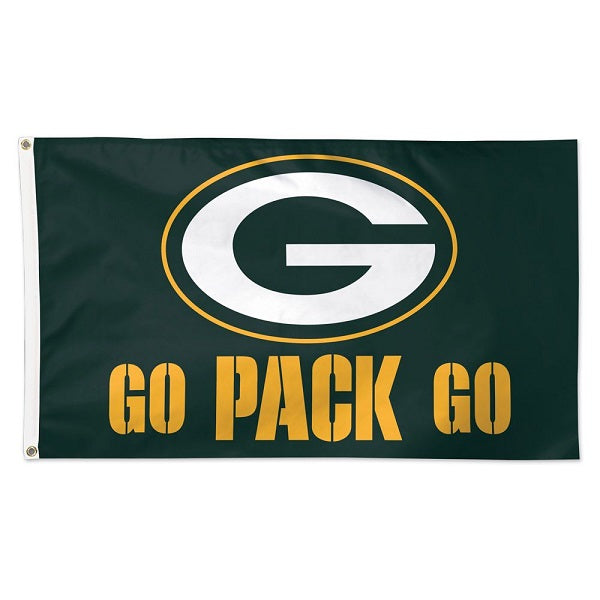 Green Bay Packers Slogan Flag (USA)