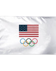 U.S. Olympic Rings Flag