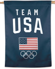 Team USA Olympic Vertical Flag