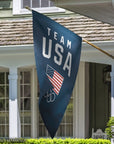 Team USA Olympic Vertical Flag