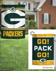 Packers Slogan Garden Flag