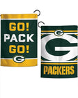 Packers Slogan Garden Flag